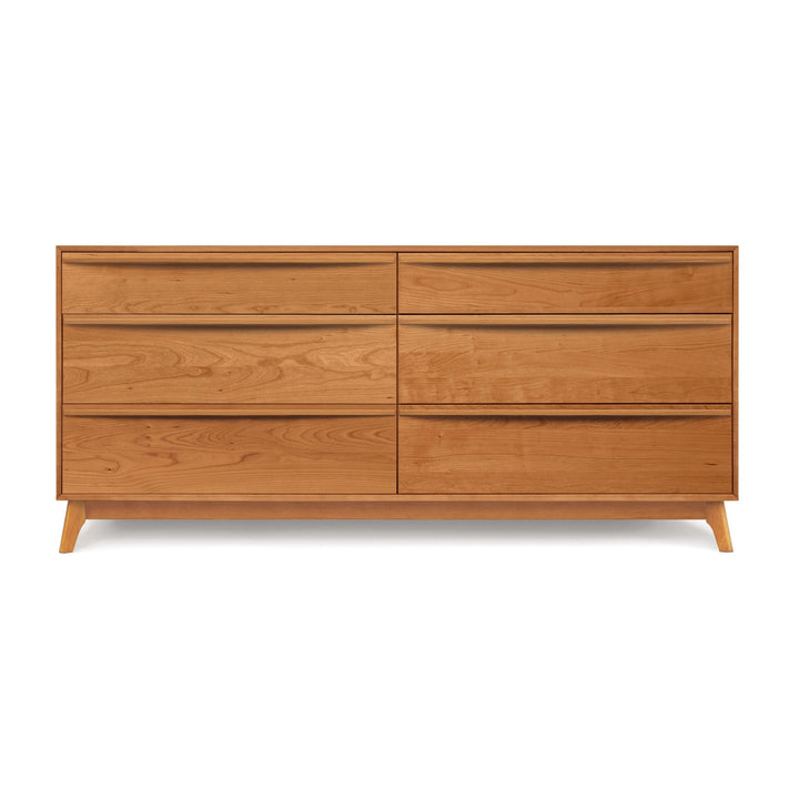 Catalina 6-Drawer Dresser in a modern bedroom