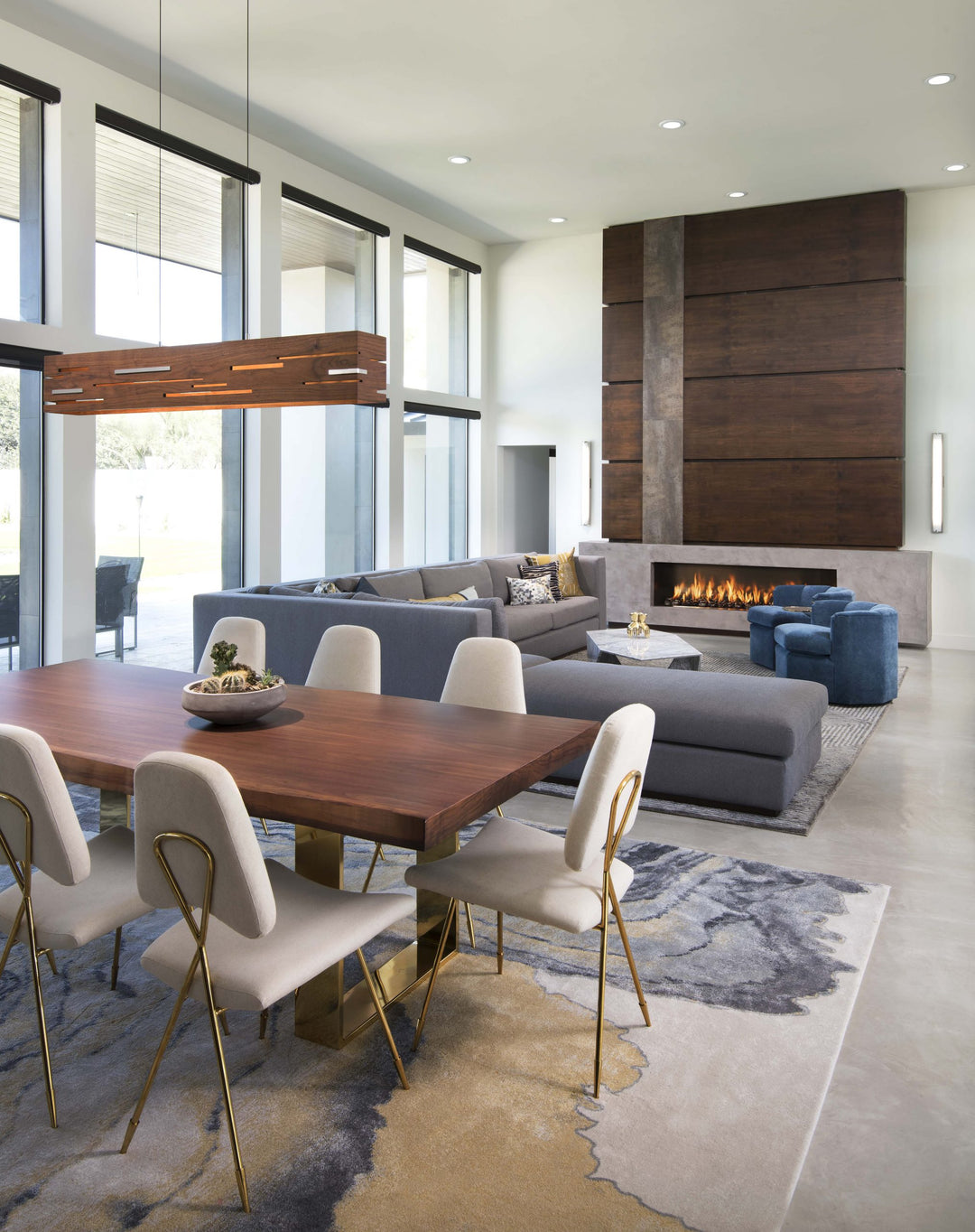 Aeris LED Linear Pendant Linear Pendant Cerno