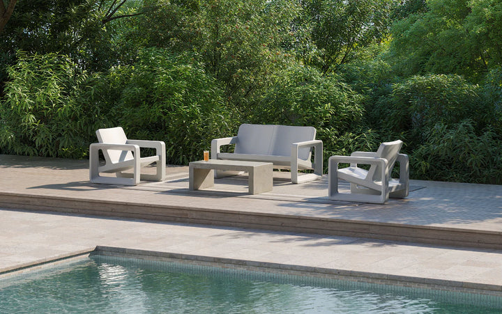 Deck Outdoor Loveseat Sun Loungers Tupelo