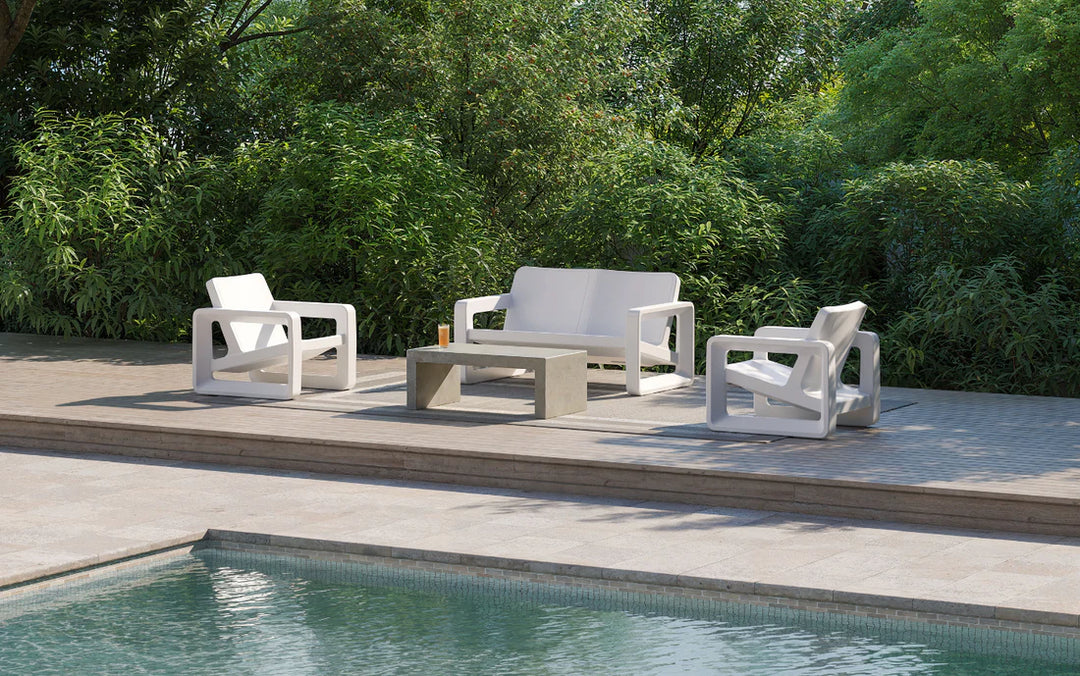 Deck Outdoor Loveseat Sun Loungers Tupelo