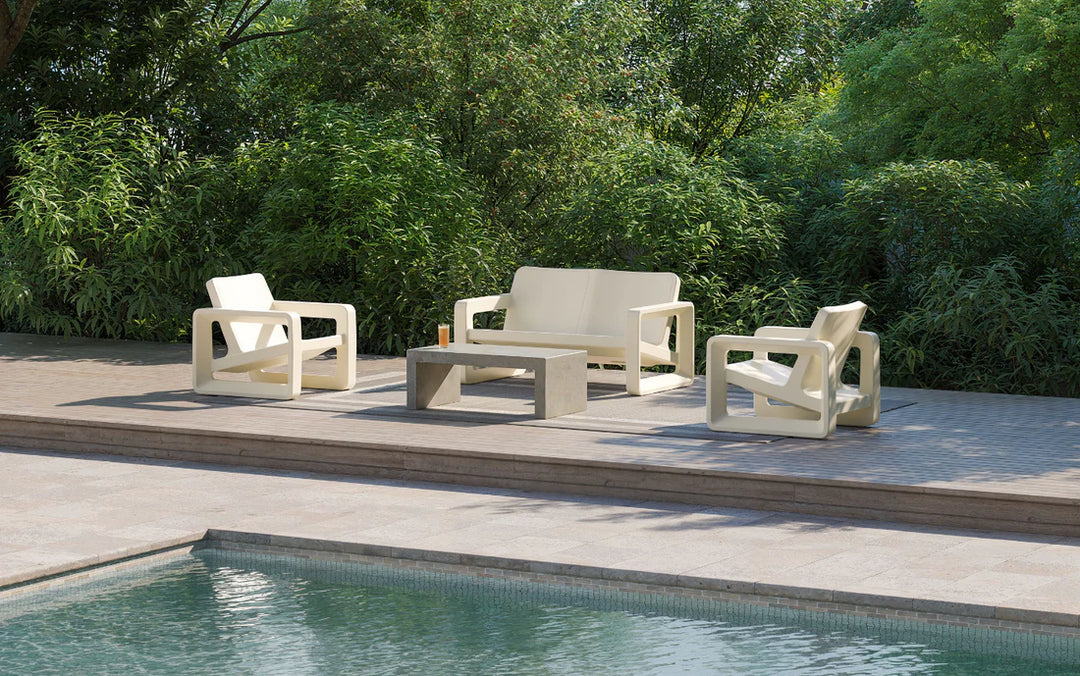 Deck Outdoor Loveseat Sun Loungers Tupelo