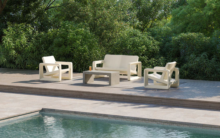 Deck Outdoor Loveseat Sun Loungers Tupelo