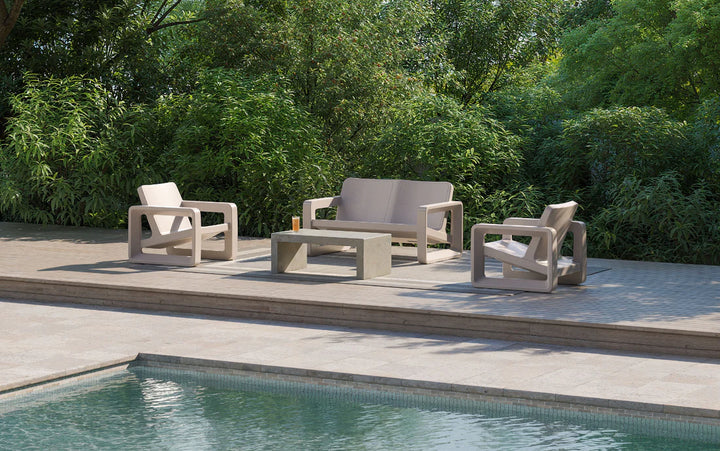 Deck Outdoor Loveseat Sun Loungers Tupelo