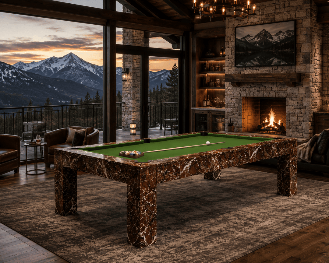 Scarlett Modern Slate Pool Table