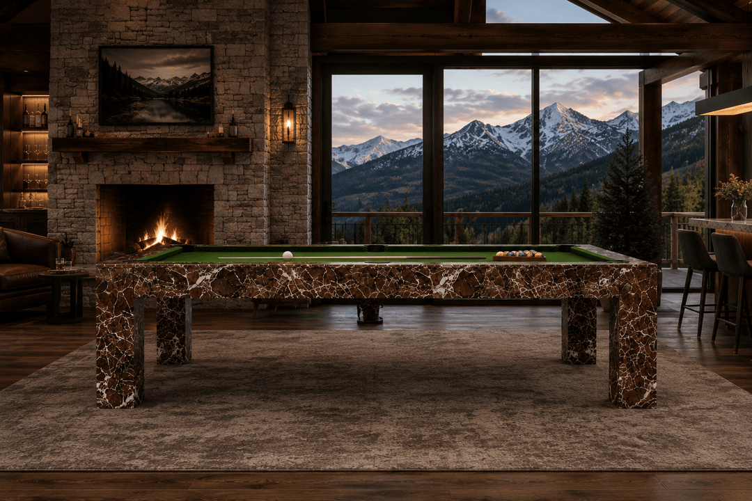 Scarlett Modern Slate Pool Table
