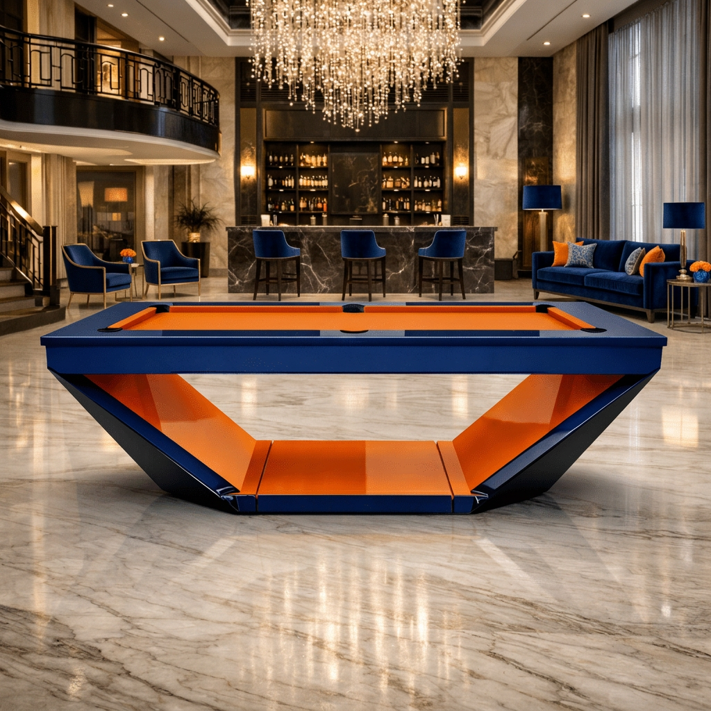 Caesar Modern Slate Pool Table