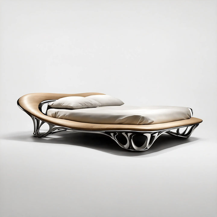 Chrome Mirage Bed by Interior Moderna - view 3
