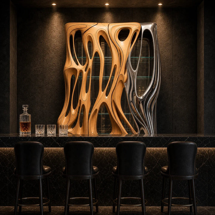 Chrome Mirage Cabinet by Interior Moderna - view 4