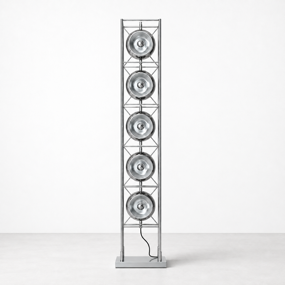Chrome Spheres Floor Lamp by Interior Moderna - view 2
