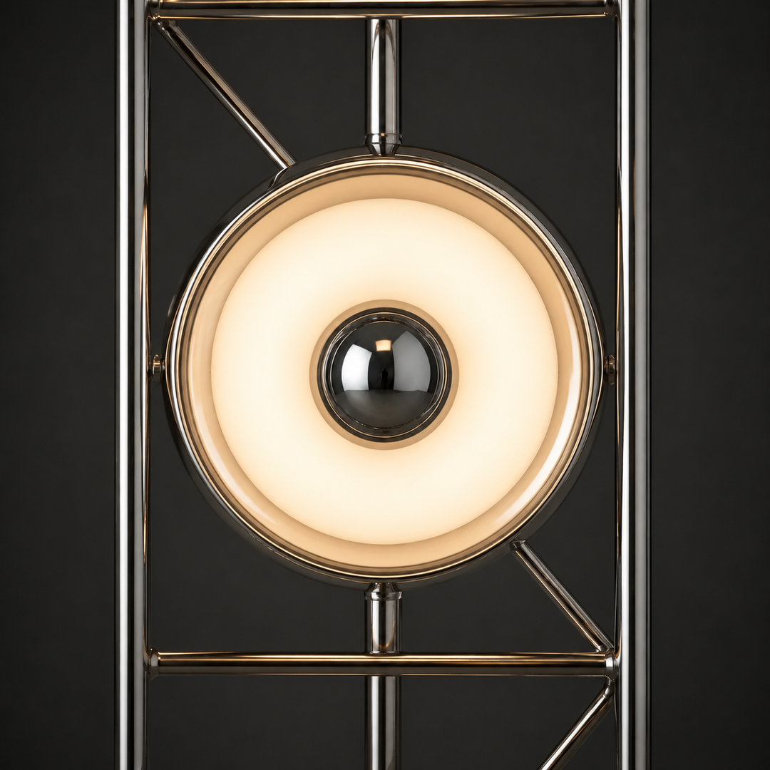 Chrome Spheres Floor Lamp by Interior Moderna - view 3