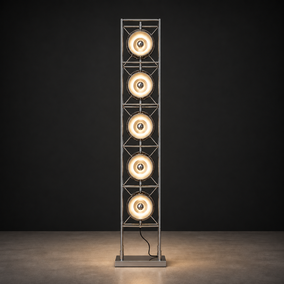 Chrome Spheres Floor Lamp by Interior Moderna