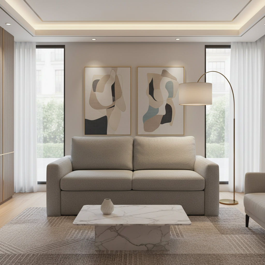 Clara Silver Sleeper Sleeper Sofas American Leather