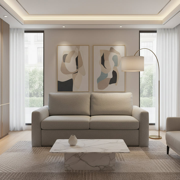Clara Silver Sleeper Sleeper Sofas American Leather