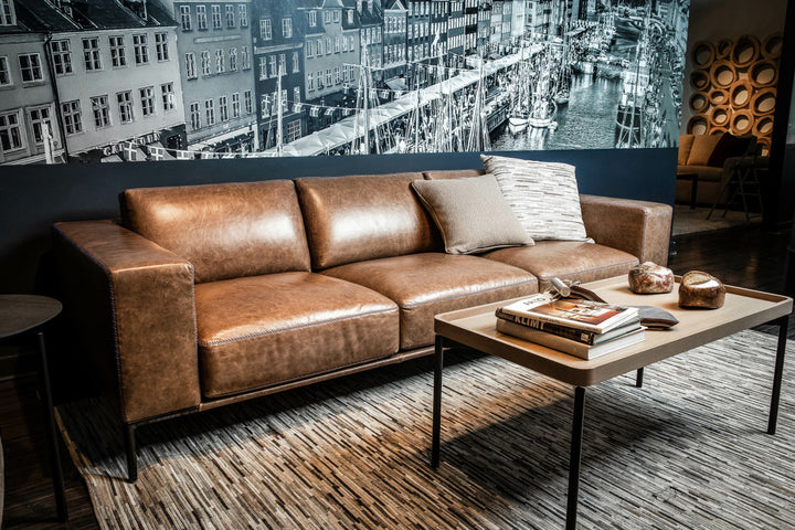 Copenhagen Sofa by American Leather — room setting; additional pieces shown are not included