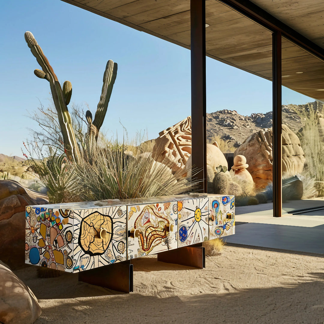 Cosmoglyph Console by Interior Moderna
