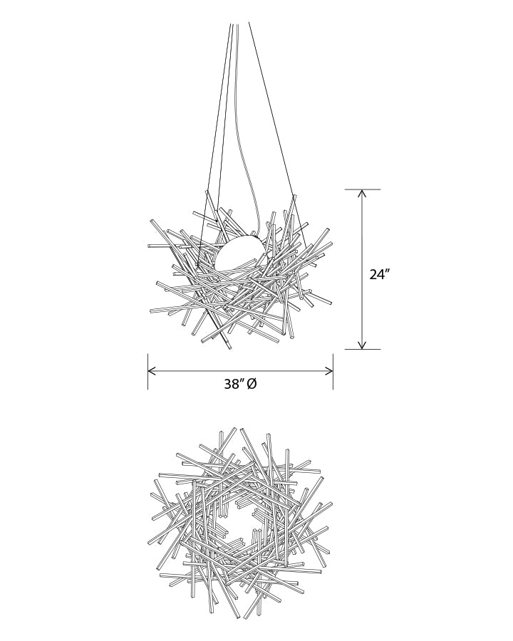 Cura LED Pendant Pendants Cerno