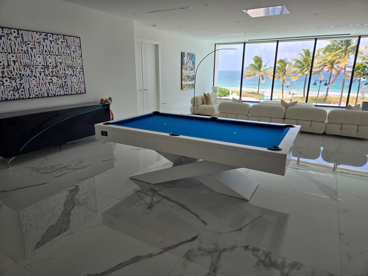 Ultimate Modern Slate Pool Table