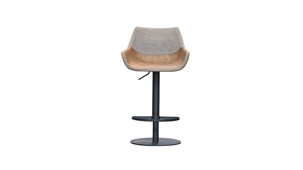 Mobital Colt hydraulic stool in brown alternate view