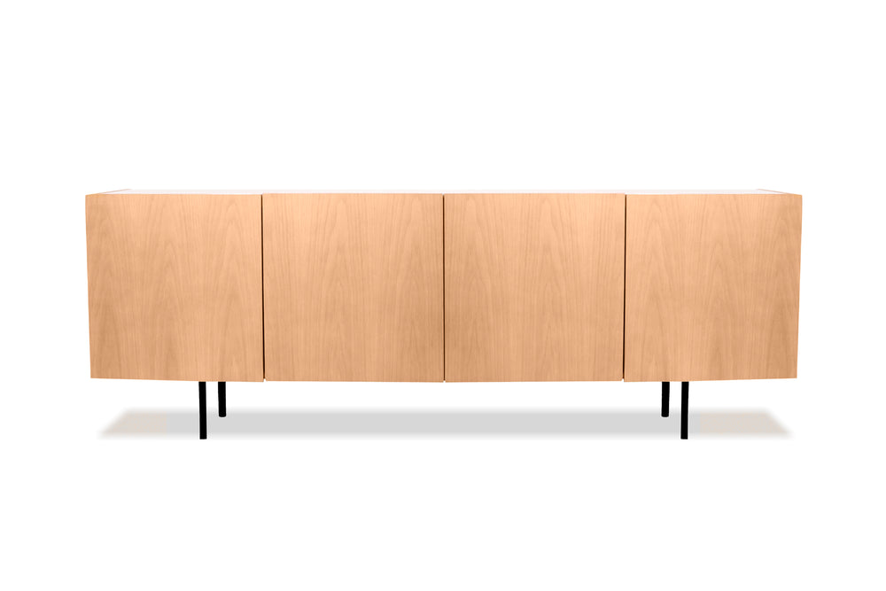 CALVIN Buffet in White oak Veneer Mobital