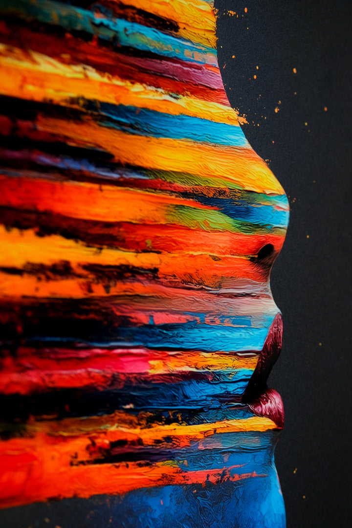 Dyed Thoughts — Gloss Lacquer Accent Print Insigne Art Design