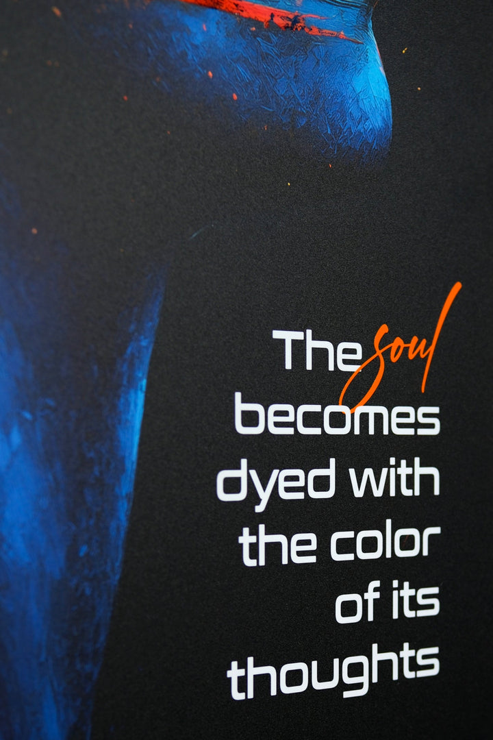 Dyed Thoughts — Gloss Lacquer Accent Print Insigne Art Design