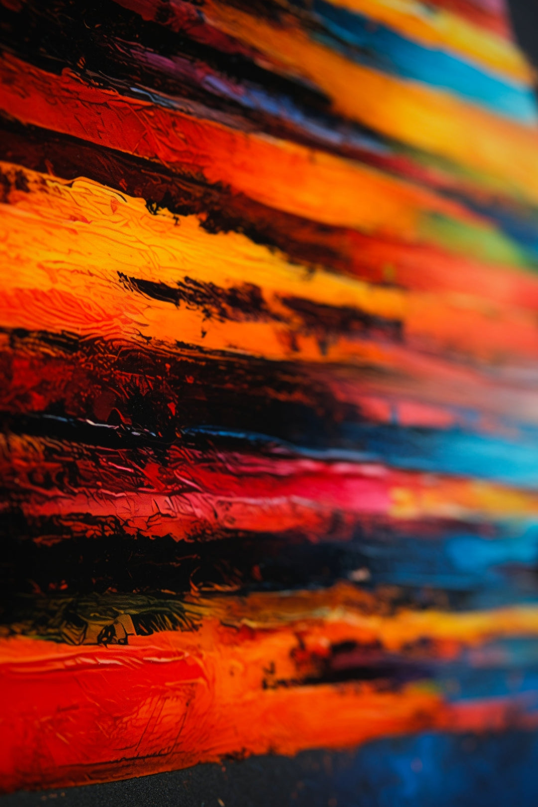 Dyed Thoughts — Gloss Lacquer Accent Print Insigne Art Design