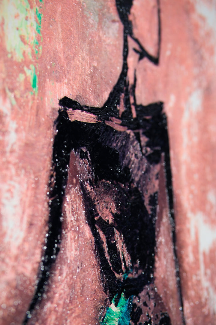 Jade Couture Muse — Haptic 3D Embossed + High-Gloss Lacquer Print Home &amp; Garden > Decor > Artwork > Posters, Prints, &amp; Visual Artwork Insigne Art Design