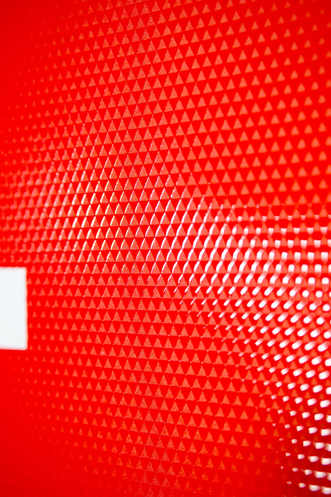 3D Crimson Prism-Lacquer Pulse — Pure Gloss Relief Print Home &amp; Garden > Decor > Artwork > Posters, Prints, &amp; Visual Artwork Insigne Art Design
