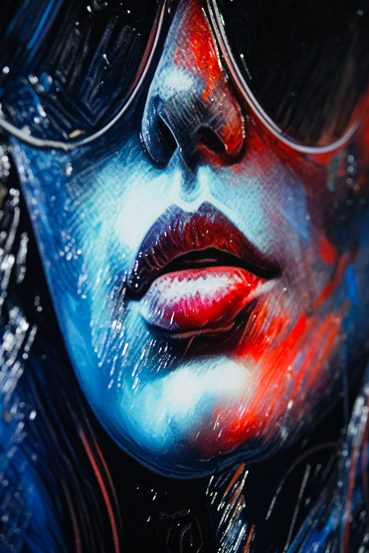 Brimlight Vogue — Haptic 3D Embossed + High-Gloss Lacquer Print Home &amp; Garden > Decor > Artwork > Posters, Prints, &amp; Visual Artwork Insigne Art Design