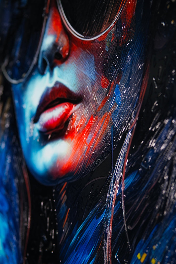 Brimlight Vogue — Haptic 3D Embossed + High-Gloss Lacquer Print Home &amp; Garden > Decor > Artwork > Posters, Prints, &amp; Visual Artwork Insigne Art Design