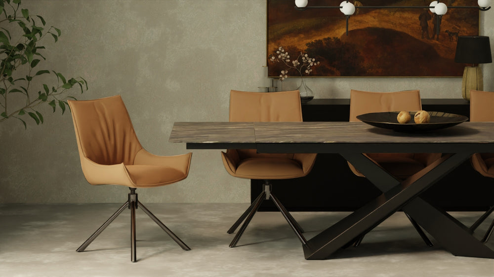 CENTURY Dining Table in Black Mobital