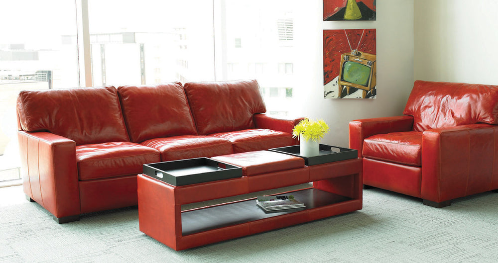 Danford Sofa by American Leather — room setting; additional pieces shown are not included