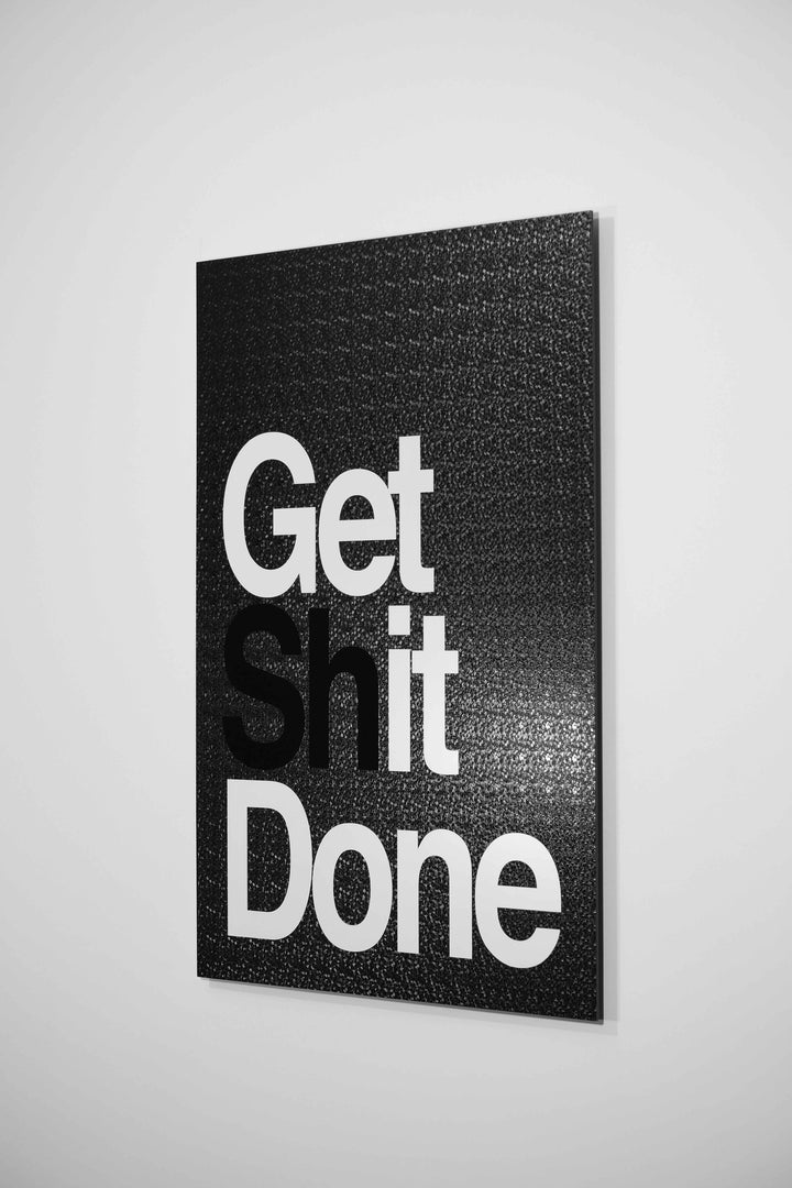 Bold Momentum Manifesto — 3D Haptic Embossed High-Gloss Luxury Wall Art Home &amp; Garden > Decor > Artwork > Posters, Prints, &amp; Visual Artwork Insigne Art Design