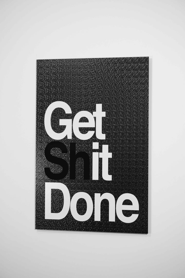 Bold Momentum Manifesto — 3D Haptic Embossed High-Gloss Luxury Wall Art Home &amp; Garden > Decor > Artwork > Posters, Prints, &amp; Visual Artwork Insigne Art Design