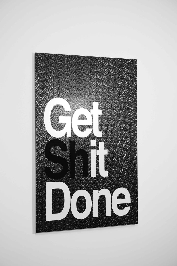 Bold Momentum Manifesto — 3D Haptic Embossed High-Gloss Luxury Wall Art Home &amp; Garden > Decor > Artwork > Posters, Prints, &amp; Visual Artwork Insigne Art Design