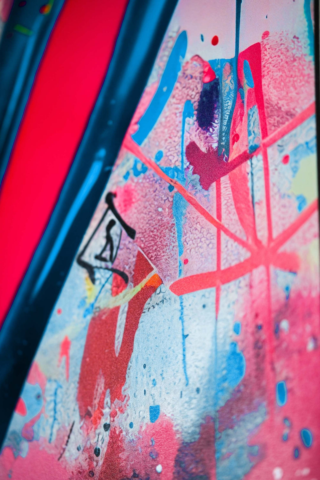 Urban Rebel Bot — 3D Haptic Embossed High-Gloss Luxury Wall Art Insigne Art Design