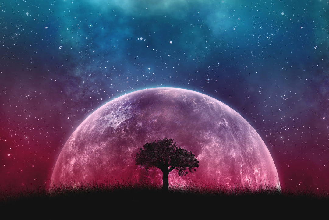 Cosmic Lunar Solitude — 3D Haptic Embossed High-Gloss Luxury Wall Art Home & Garden > Decor > Artwork > Posters, Prints, & Visual Artwork Insigne Art Design