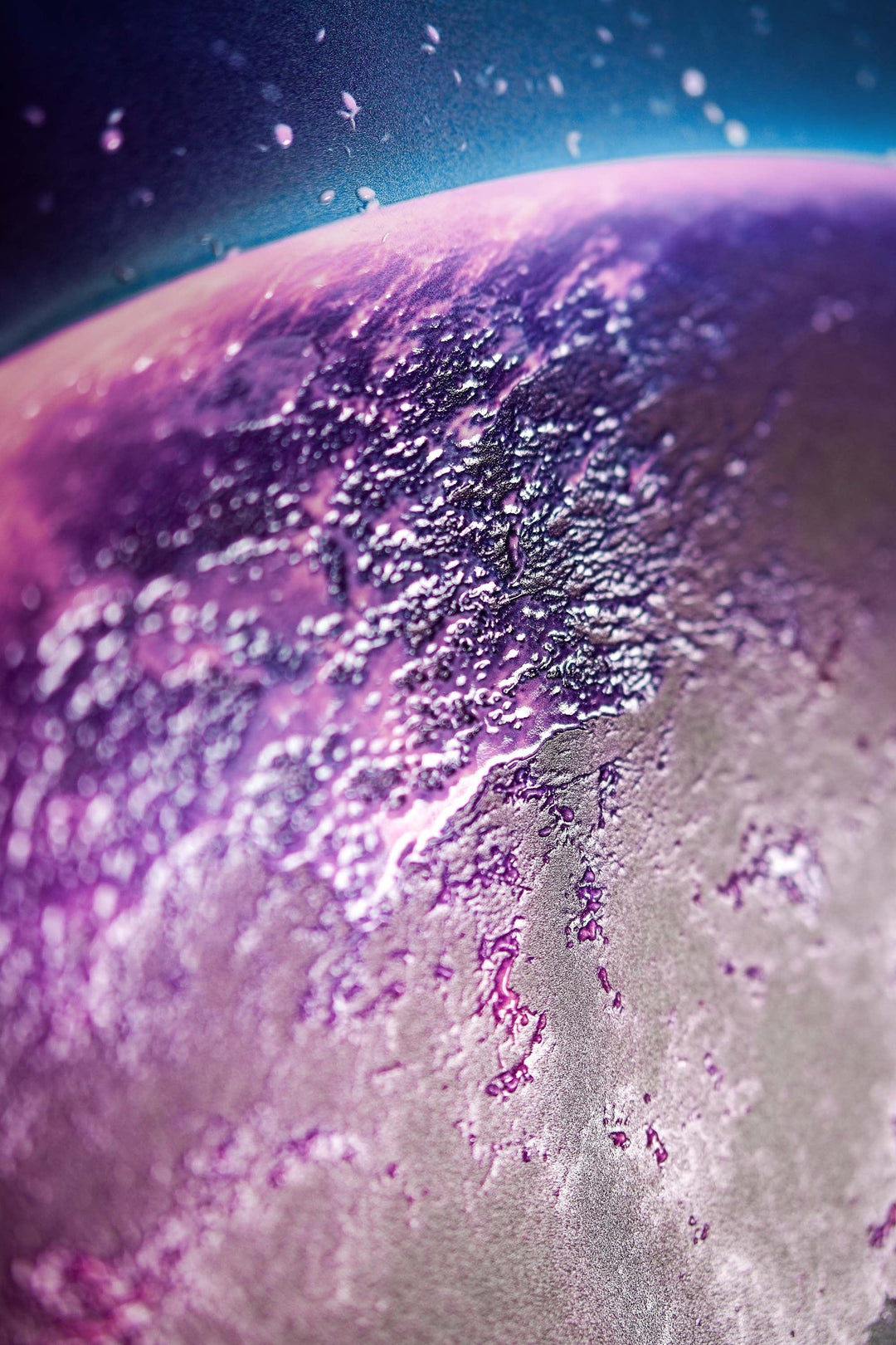 Cosmic Lunar Solitude — 3D Haptic Embossed High-Gloss Luxury Wall Art Home &amp; Garden > Decor > Artwork > Posters, Prints, &amp; Visual Artwork Insigne Art Design