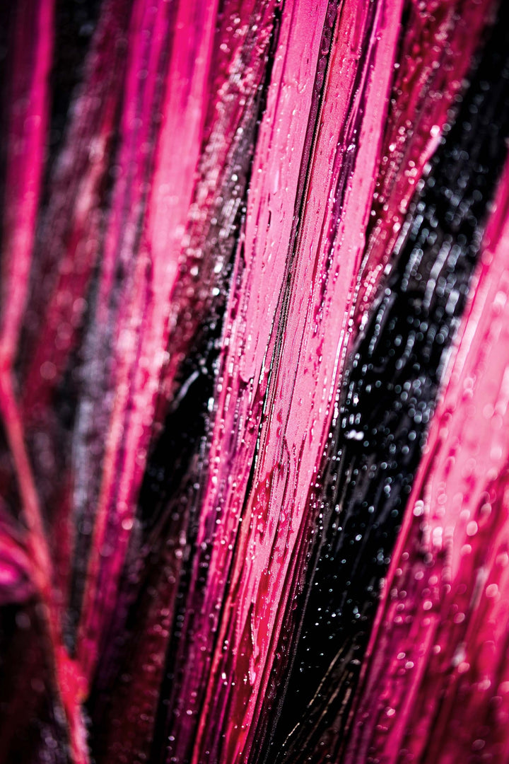 Magenta Midnight Frond — A Sculpted Pulse of Tropical Velvet Home &amp; Garden > Decor > Artwork > Posters, Prints, &amp; Visual Artwork Insigne Art Design