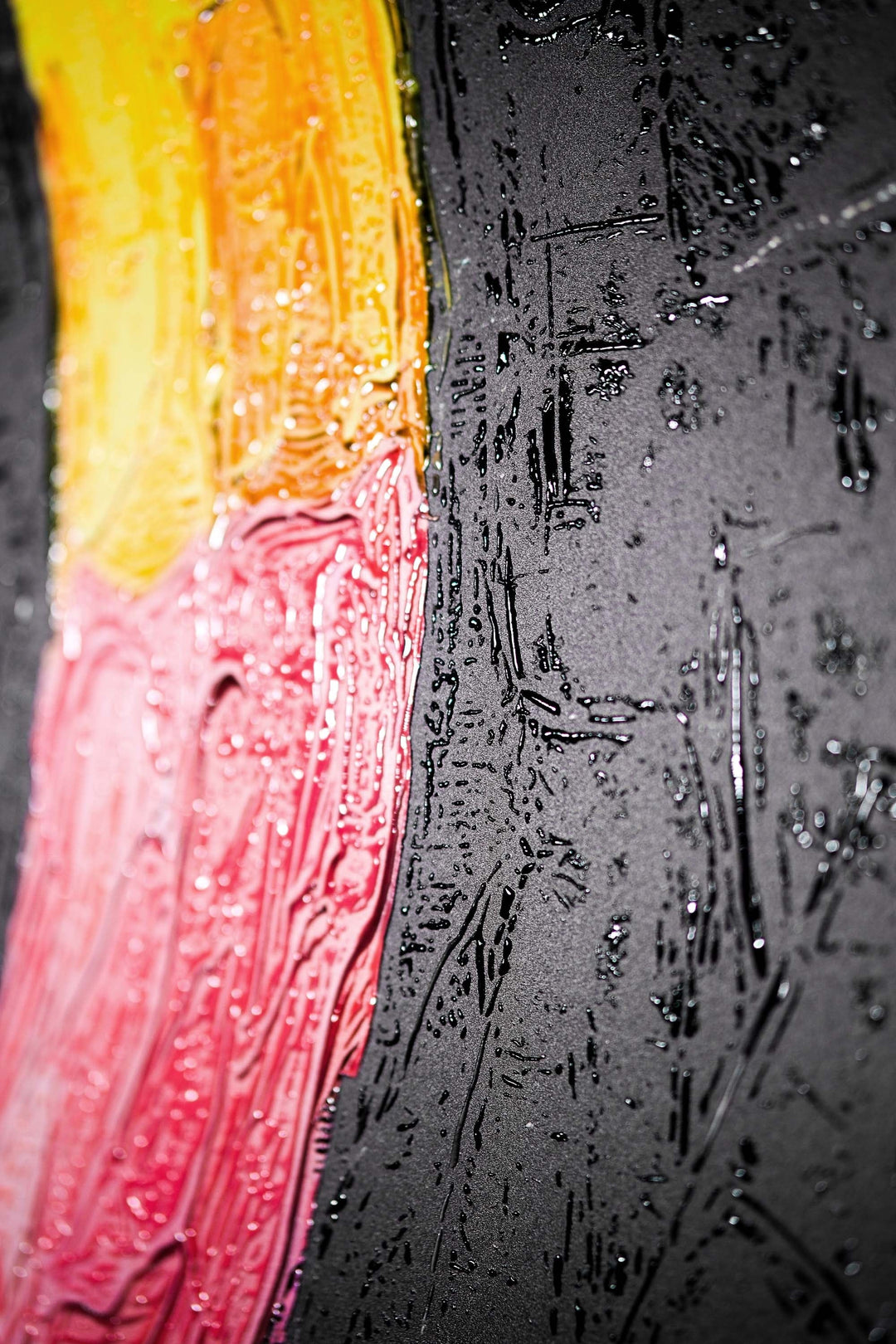 Velvet Drip — 3D Haptic Embossed High-Gloss Luxury Wall Art Home &amp; Garden > Decor > Artwork > Posters, Prints, &amp; Visual Artwork Insigne Art Design