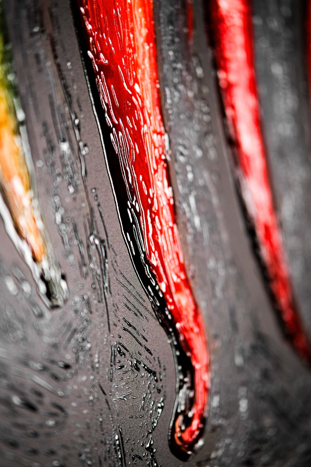 Radiant Spice Spectrum — 3D Haptic Embossed High-Gloss Luxury Wall Art Home &amp; Garden > Decor > Artwork > Posters, Prints, &amp; Visual Artwork Insigne Art Design