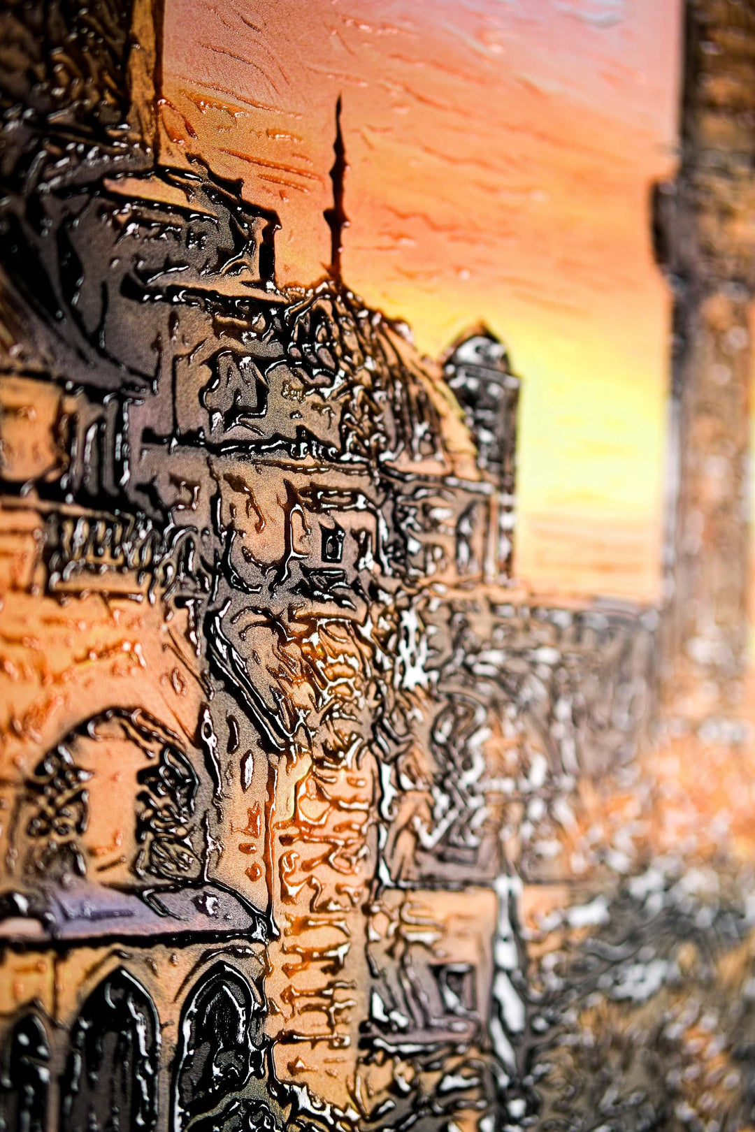 Eternal Sultan Ahmed Radiance — 3D Haptic Embossed High-Gloss Luxury Wall Art Home &amp; Garden > Decor > Artwork > Posters, Prints, &amp; Visual Artwork Insigne Art Design