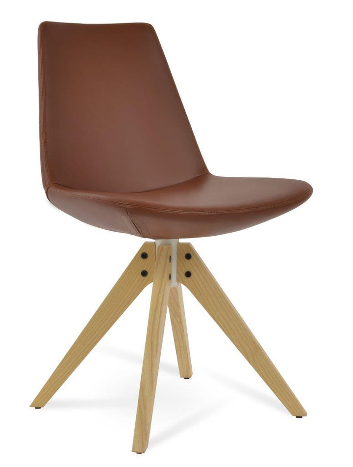 Eiffel Pyramid Swivel Dining Chair Dining Chairs Soho Concept