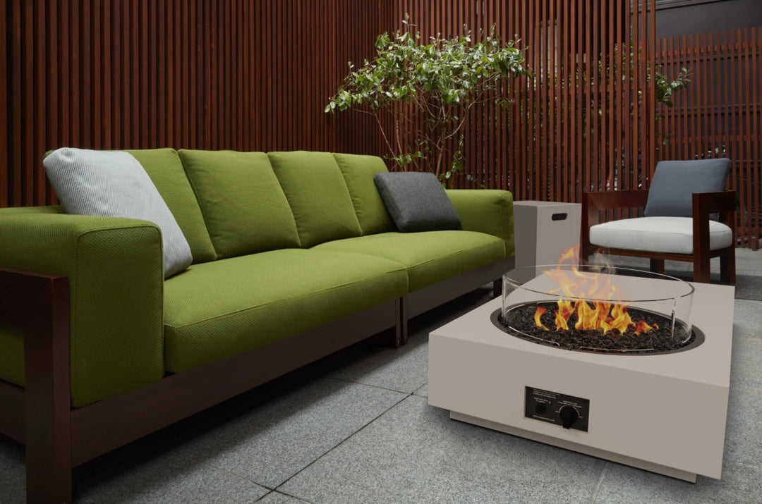 LARNACA FIRE PIT TABLE Outdoor / Outdoor Fire Table Eco Smart Fire