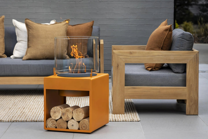 POP 8T DESIGNER FIREPLACE Outdoor / Outdoor Fire Table Eco Smart Fire