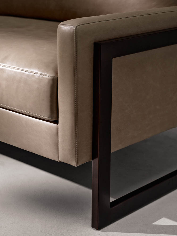 Emery Sofa by American Leather — upholstery detail