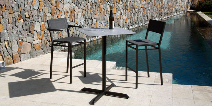 Equinox Carver – Stainless &amp; Teak by Barlow Tyrie – Equinox collection lifestyle