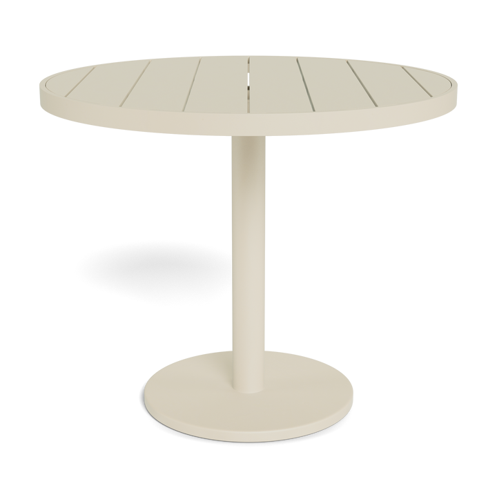 Vienna 36" Round Bistro Table by Harbour in Aluminum Bone