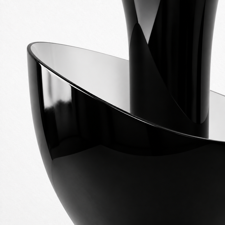 Floral Floor Lamp | Black by Interior Moderna - view 5