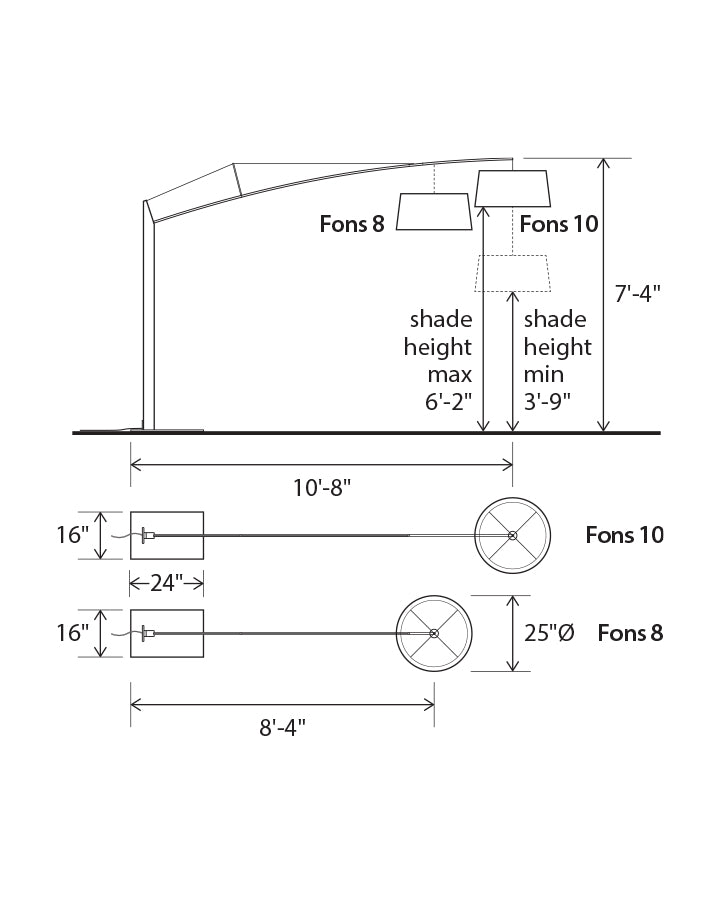 Fons Floor Lamp Floor Lamps Cerno